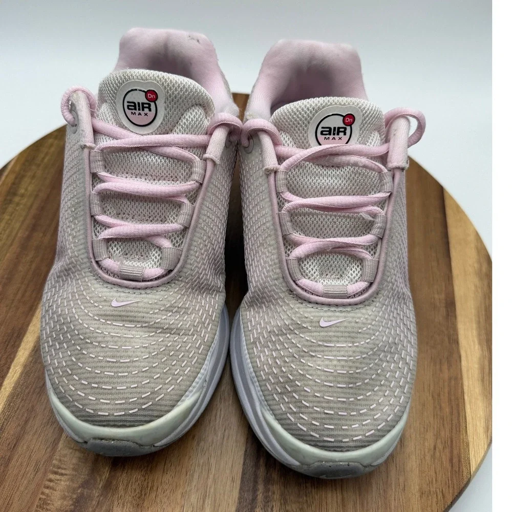 Nike Air Max Dn Size Kid's 3 1/2Y/Women's 5  Pink Grey Sneakers 0586
